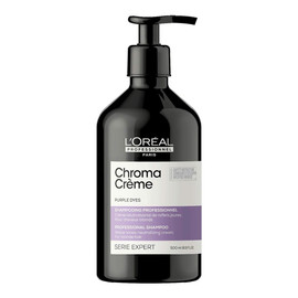 Chroma Creme Purple Shampoo kremowy szampon do neutralizacji żółtych tonów na włosach blond