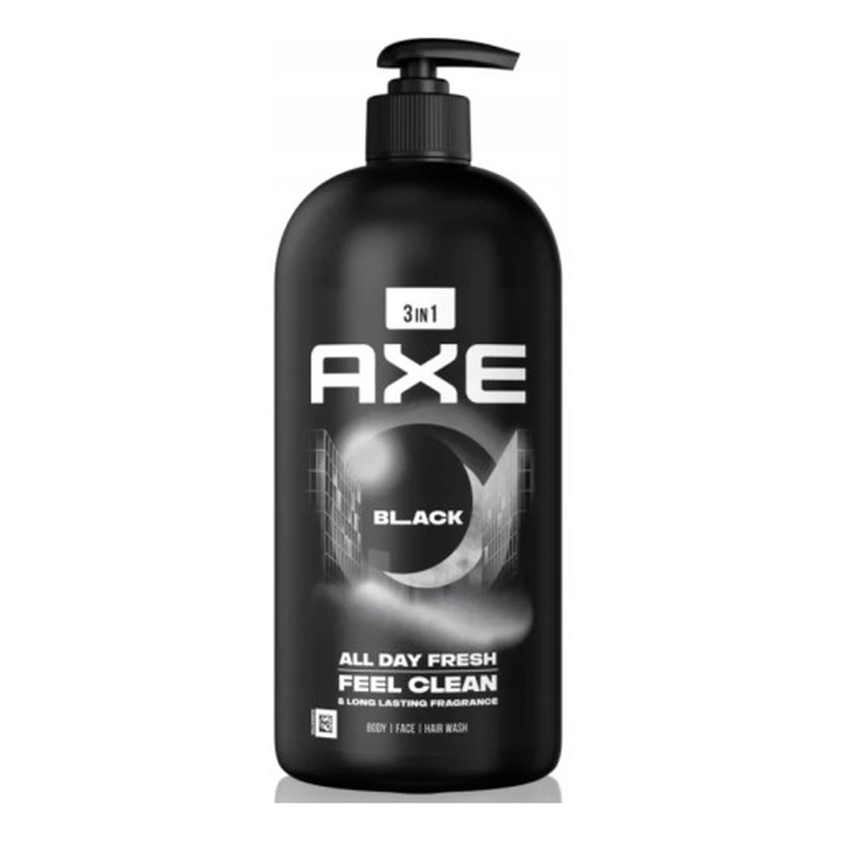 Axe Black 3 in1 Żel pod prysznic z pompką XXL 900ml