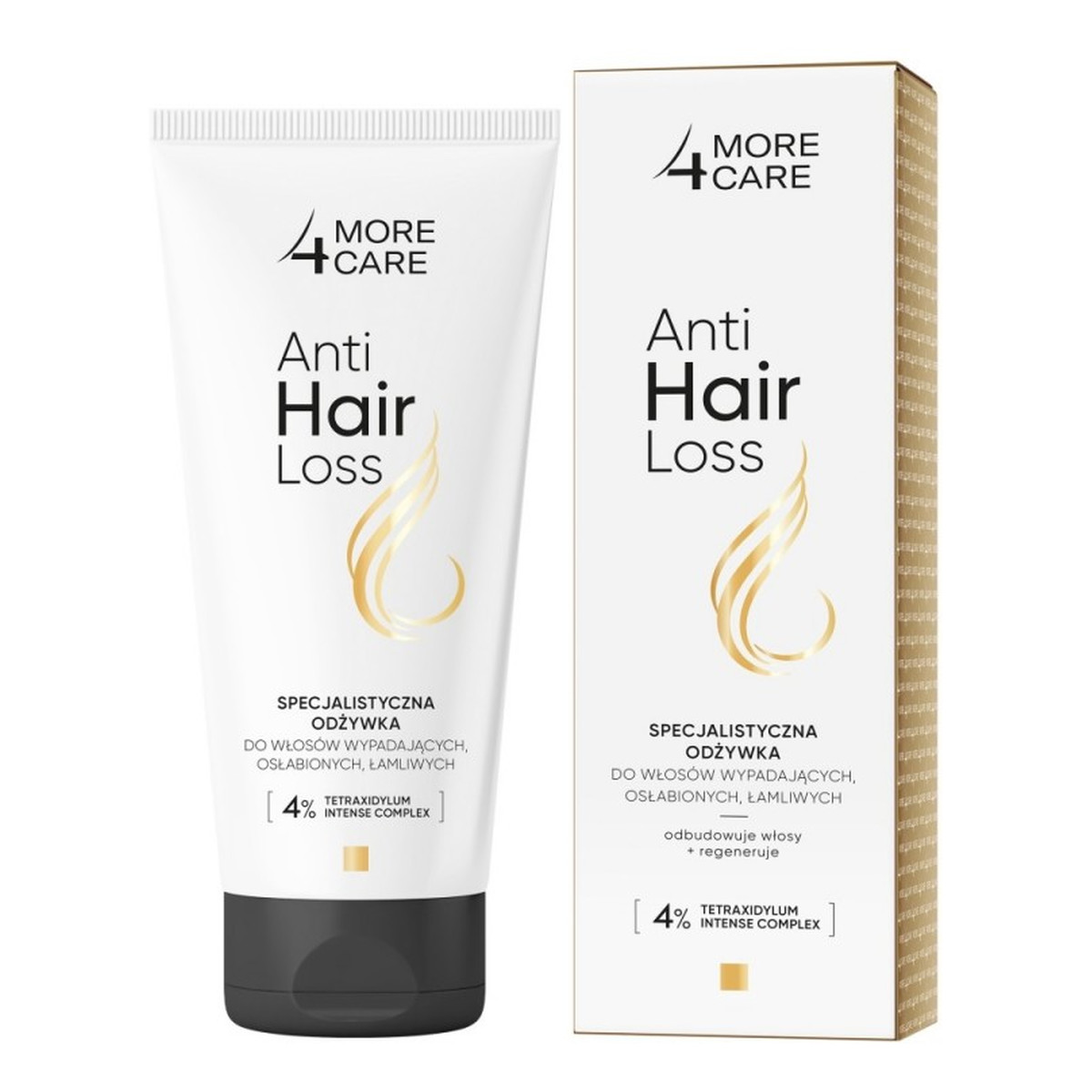AA More4Care Specjalistyczna Odżywka Anti Hair Loss do włosów słabych,łamliwych i wypadających 200ml