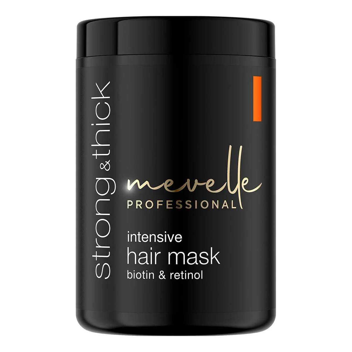 Mevelle Professional Strong & thick intensive hair mask wzmacniająca maska do włosów 900ml