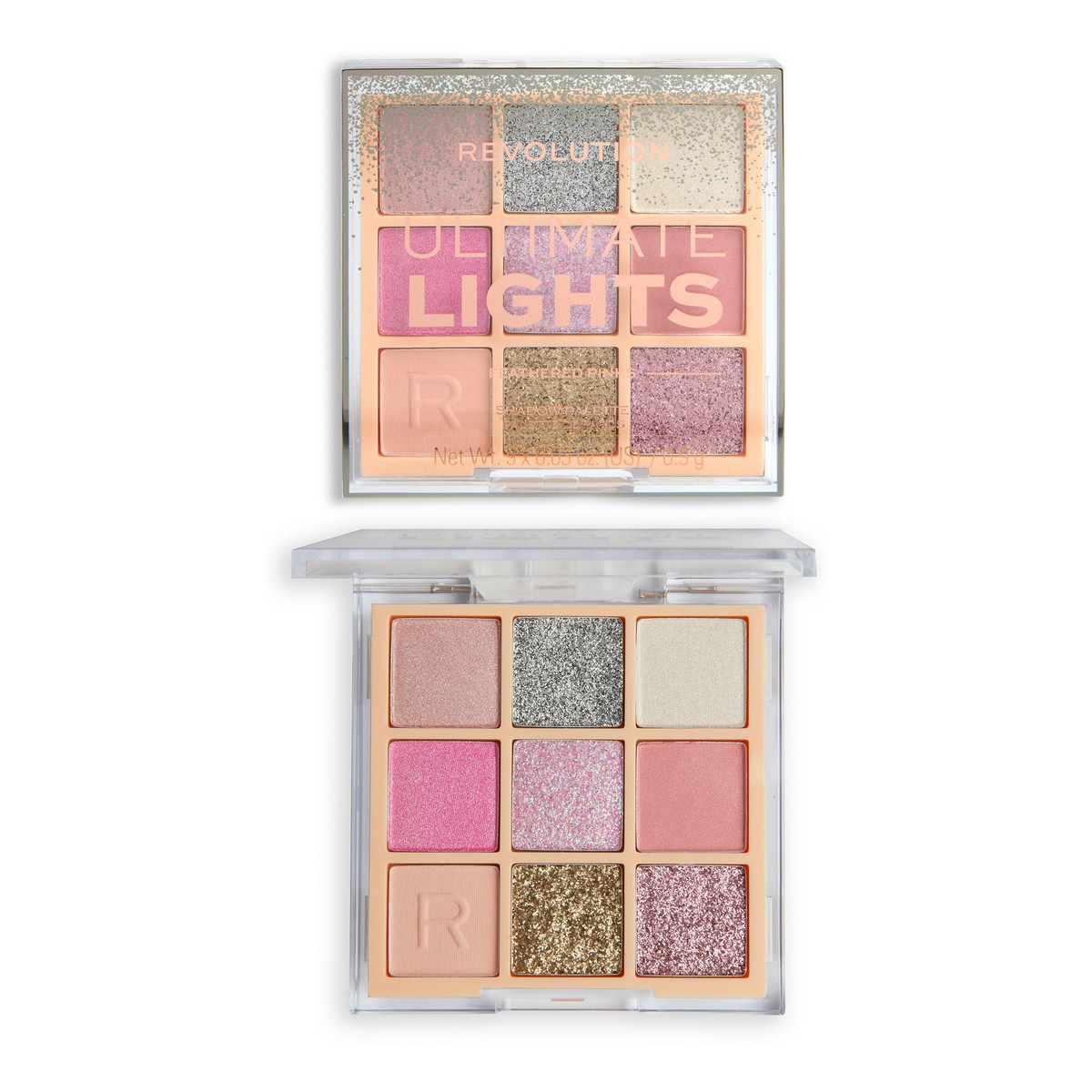 Makeup Revolution Ultimate Lights Paletka cieni do powiek