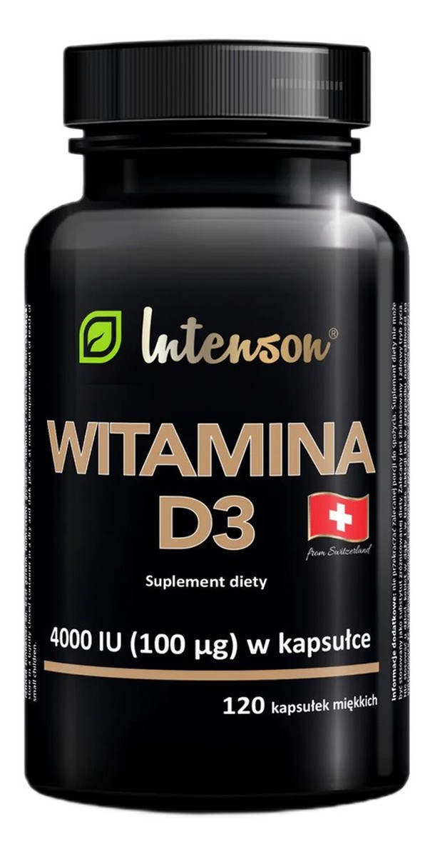 Witamina d3 4000 iu suplement diety 120 kapsułek