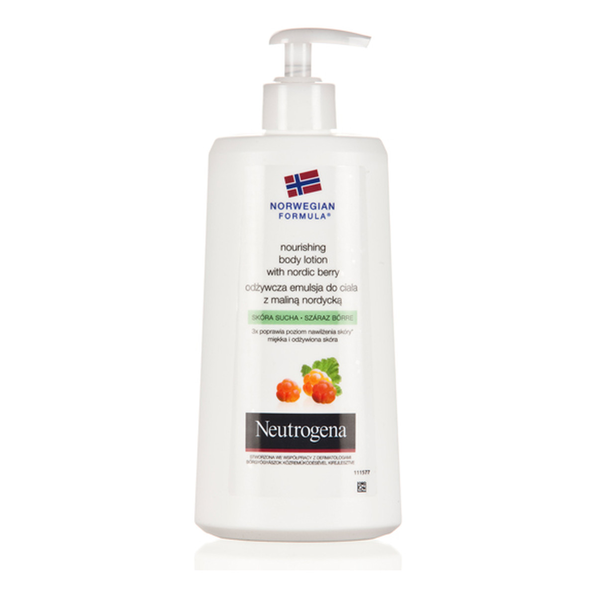 Neutrogena Malina Nordycka Formuła Norweska Odżywcza Emulsja Do Ciała 400ml