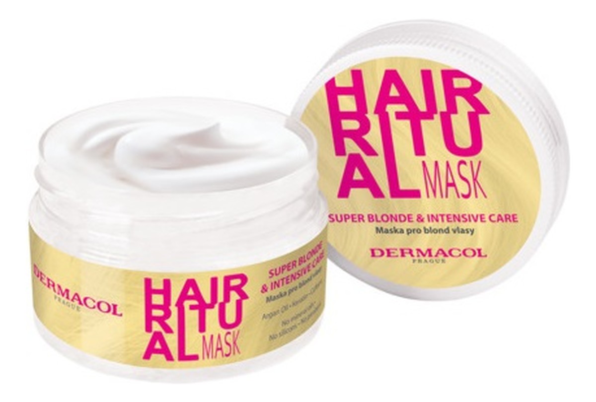 Hair ritual mask maska do włosów blond super blonde & intensive care