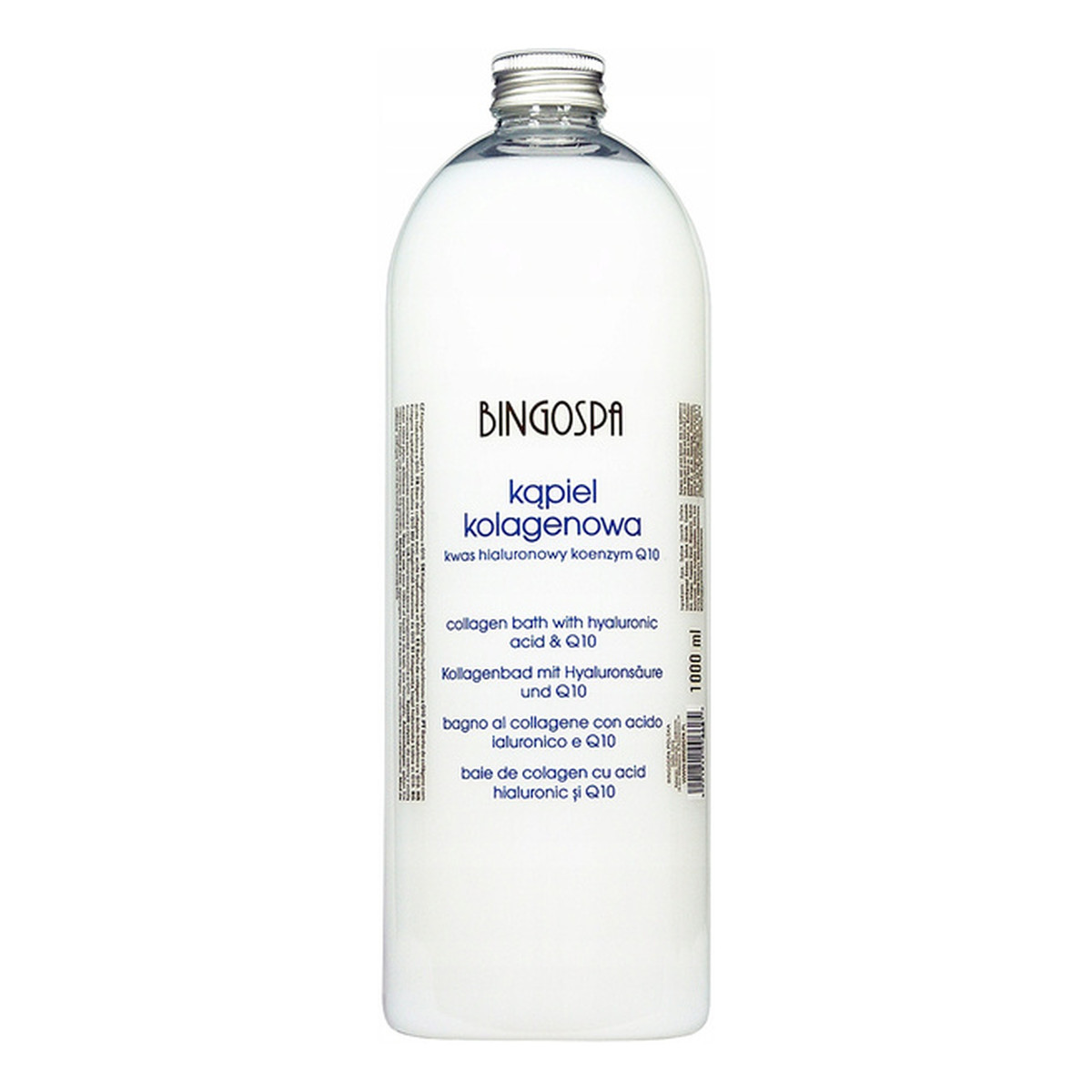 BINGOSPA Collagen Kąpiel kolagenowa kwas hialuronowy i koenzym Q10 1000ml