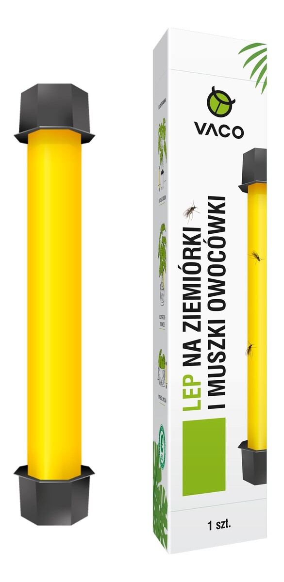 Eco lep na ziemiórki i muszki owocówki 1 szt