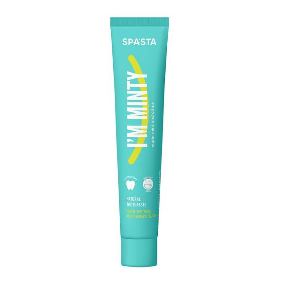 Spasta I’M MINTY Naturalna pasta do zębów bez fluoru 90ml