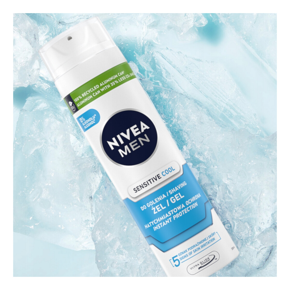 Nivea Sensitive Cool Żel do golenia 200ml