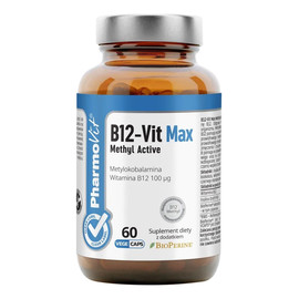 B12-Vit Max Methyl Active 60 kapsułek 100 µg