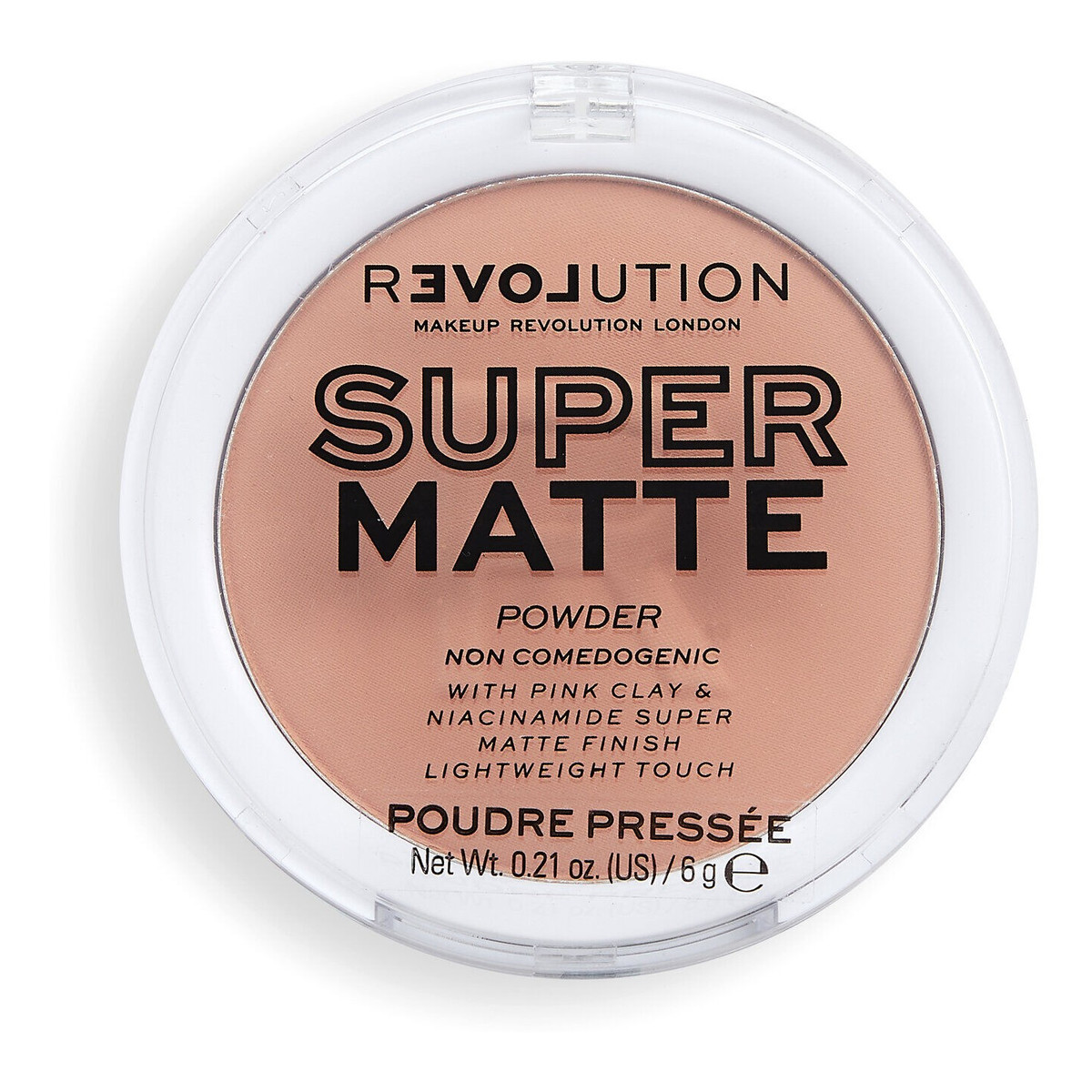 Makeup Revolution Super Matte Pressed Powder Puder matujący 6g