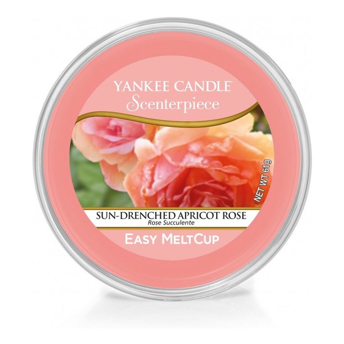 Yankee Candle Scenterpiece wosk do elektrycznego kominka Sun-Drenched Apricot Rose 61g