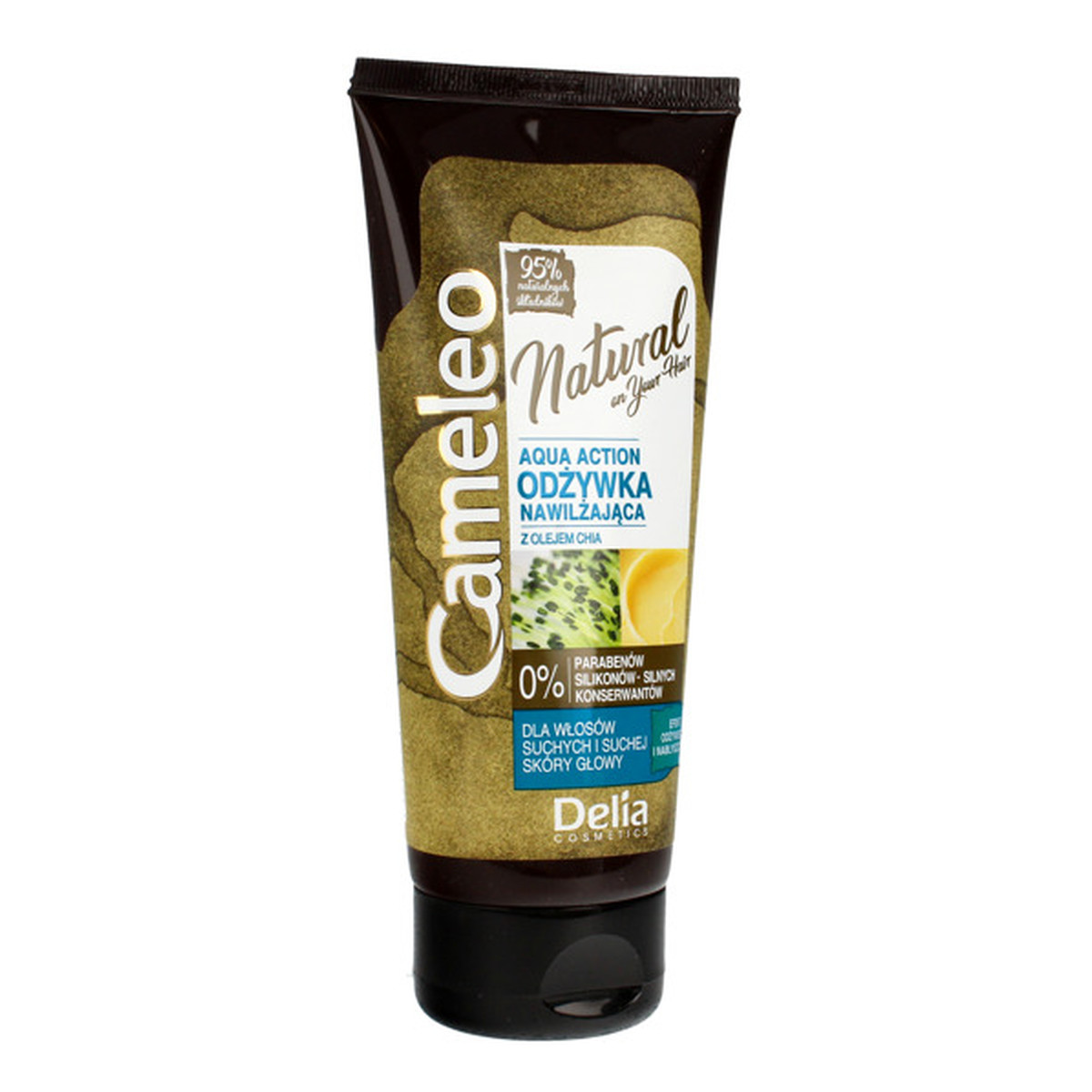 Cameleo Natural On Your Hair Aqua Action Odżywka Nawilżająca Do Włosów Z Olejem Chia 200ml