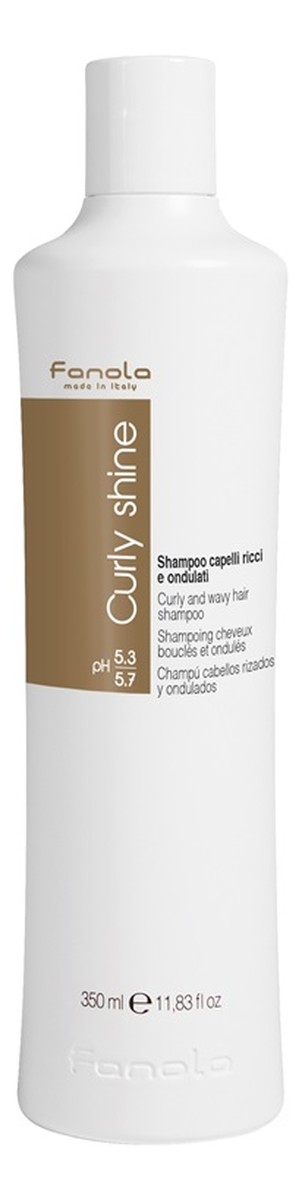 Curly shine shampoo szampon do włosów kręconych
