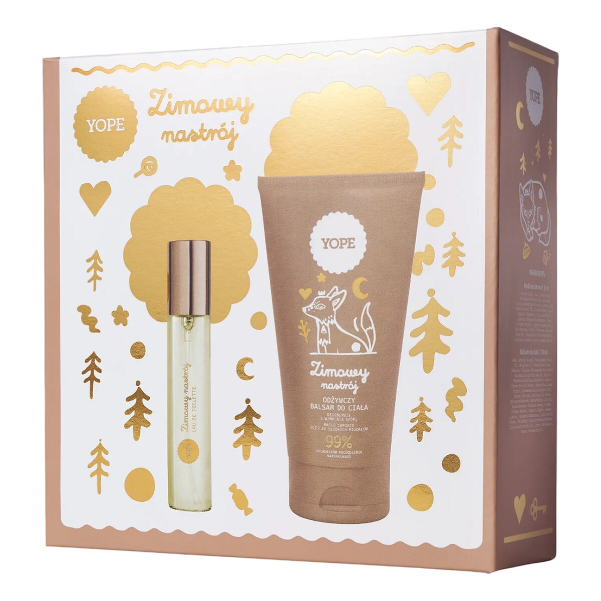 Yope Zimowy Nastrój Zestaw balsam do ciała 150ml + woda toaletowa 33ml