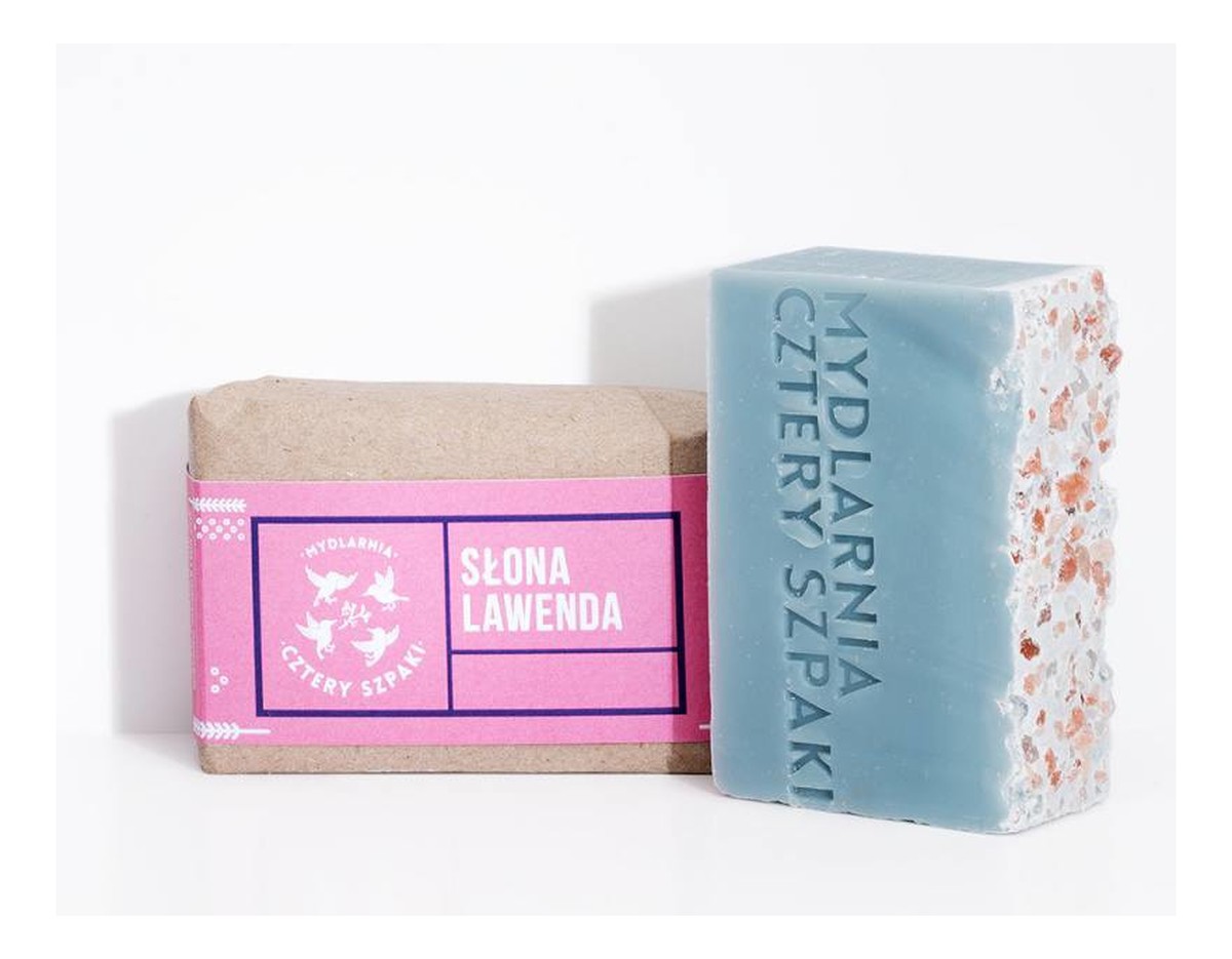 Mydło Słona Lawenda z solą himalajską
