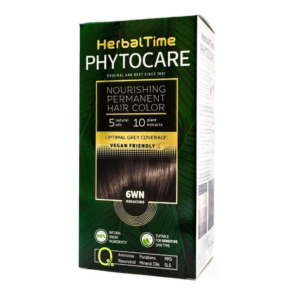 Herbal Time Phytocare Farba do włosów naturalna