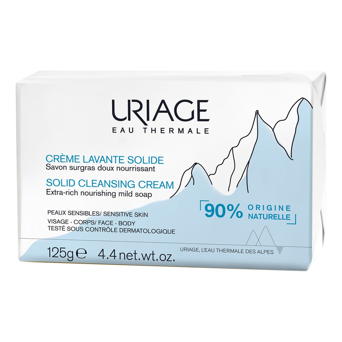 Uriage Eau Thermale Creme Lavante Mydło do ciała w kostce 125g