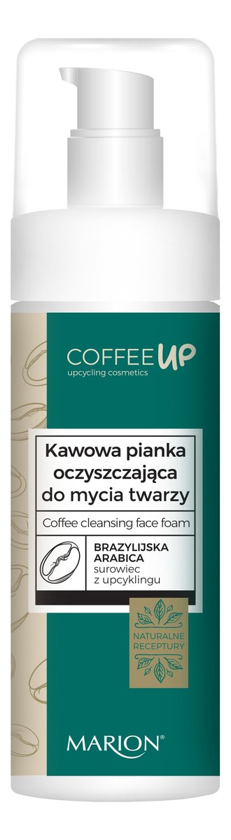 Kawowa oczyszczjąca pianka do mycia twarzy