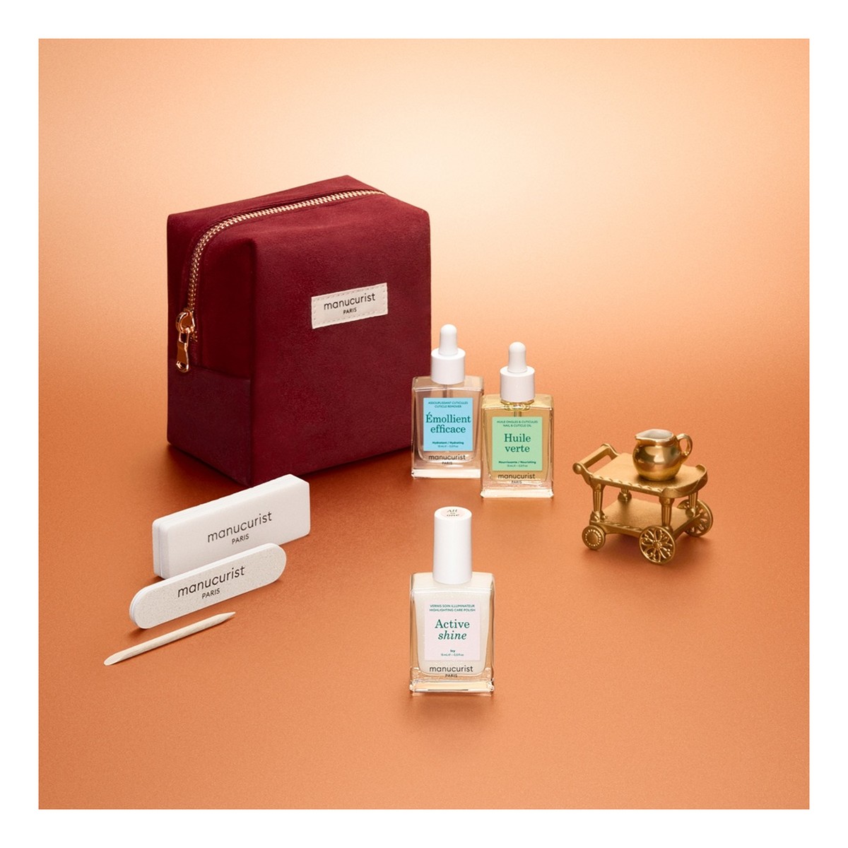 Manucurist Shine Manicure zestaw pielęgnacyjny do paznokci