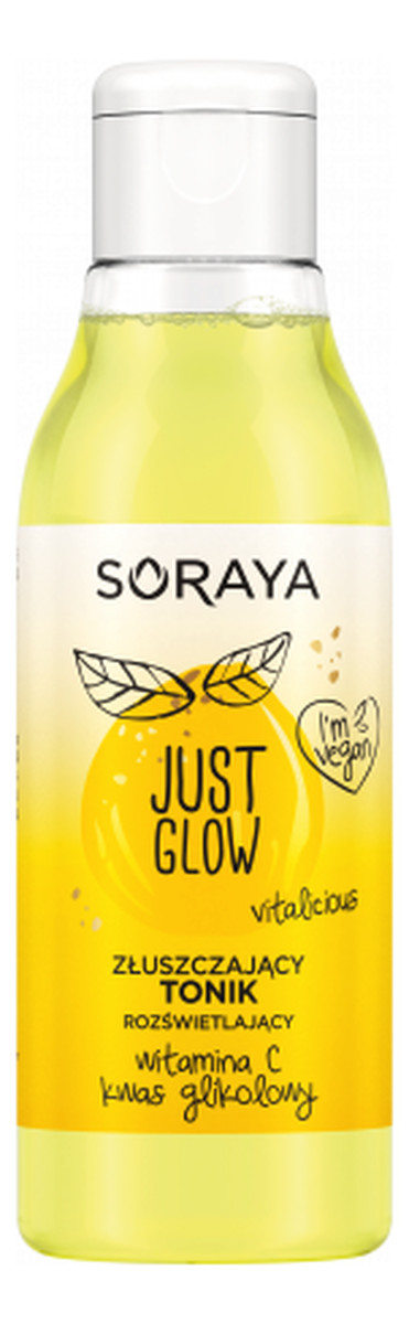 Złuszczający tonik rozświetlający