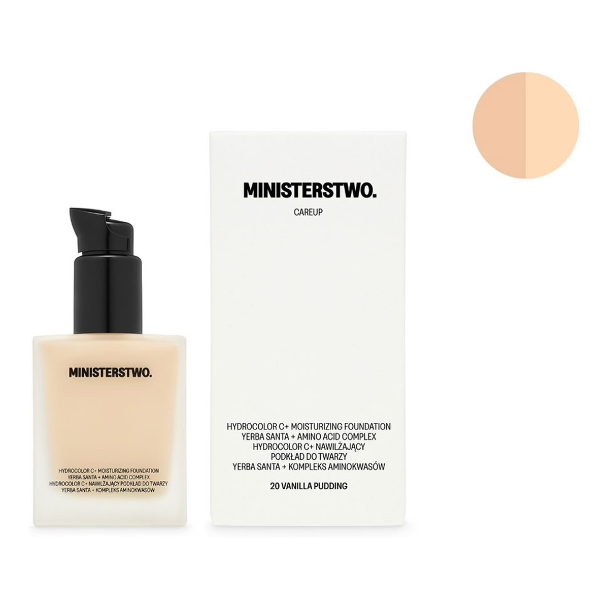 Ministerstwo Dobrego Mydła Careup Naturalny podkład do twarzy 30ml