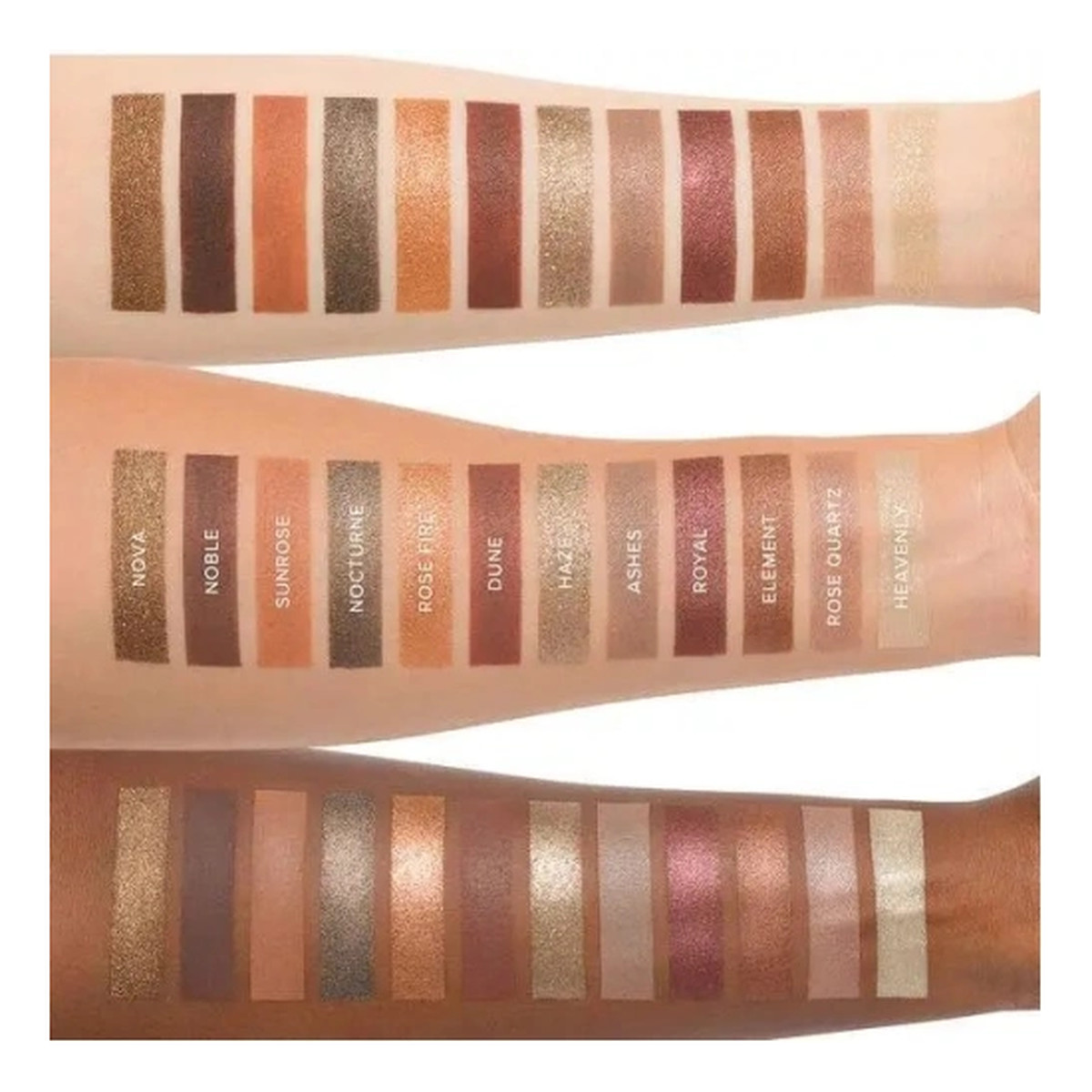 Paleta cieni do powiek Rose Metals