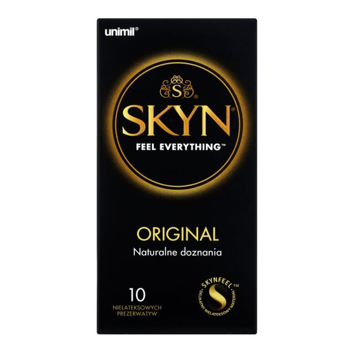 Unimil Skyn Feel Everything Original nielateksowe prezerwatywy 10szt