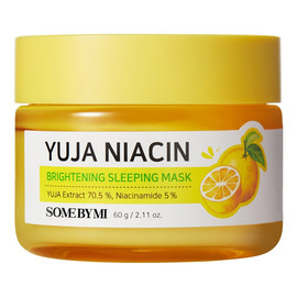 Yuja niacin miracle brightening sleeping mask rozjaśniająca maska na noc