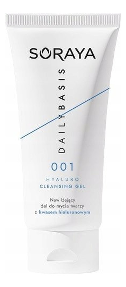 Nawilżający żel do mycia twarzy z kwasem hialuronowym