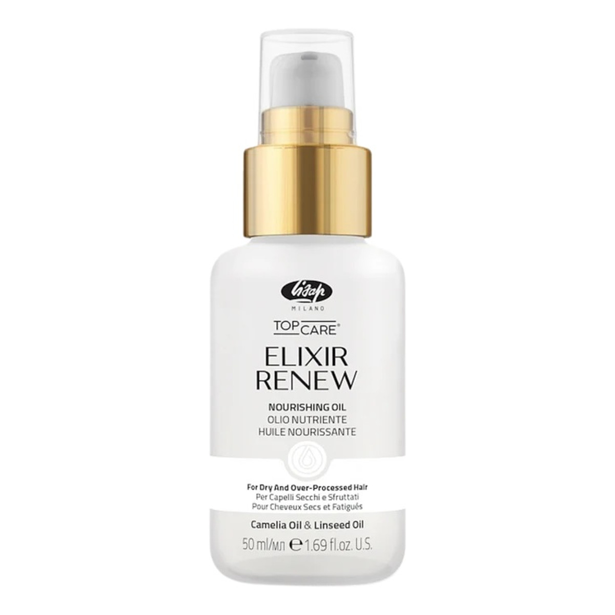 Lisap Top Care Elixir Renew olejek odżywczy do włosów suchych i zniszczonych 50ml