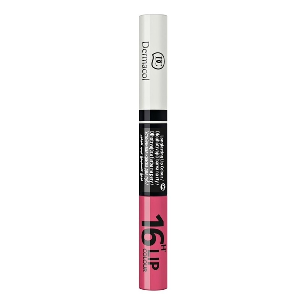 Dermacol 16h lip colour longlasting 2w1 pomadka i błyszczyk do ust 06 7,1 ml 7.1ml