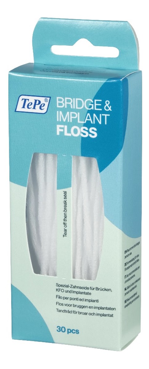 Bridge & implant floss nić dentystyczna 30szt