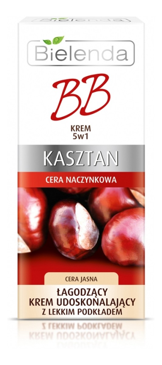 Łagodzący Krem Udoskonalający z Lekkim Podkładem Cera Jasna