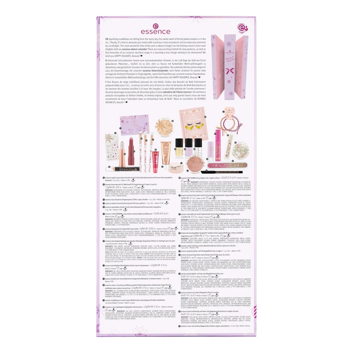 Essence Kalendarz adwentowy Happy Holidays 2022