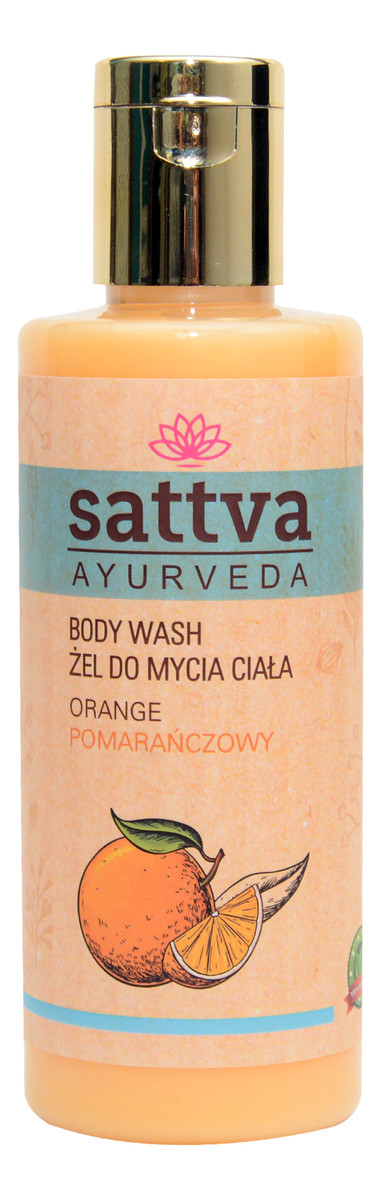 Body wash żel do mycia ciała pomarańczowy