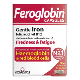 Feroglobin capsules feroglobina suplement diety 30 kapsułek