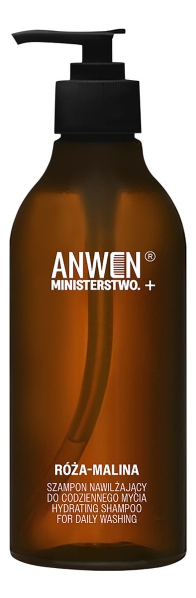 szampon nawilżający róża malina