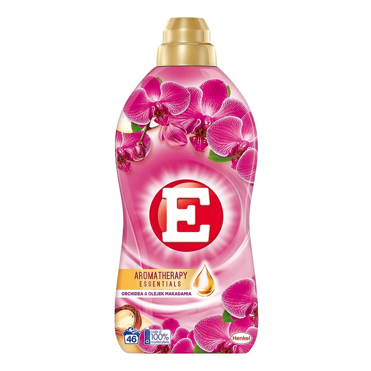 E Aromatherapy Essentials płyn do płukania tkanin Orchidea Olejek makadamia 1012ml