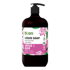 Kremowe mydło w płynie z pompką Lotos i Aloes