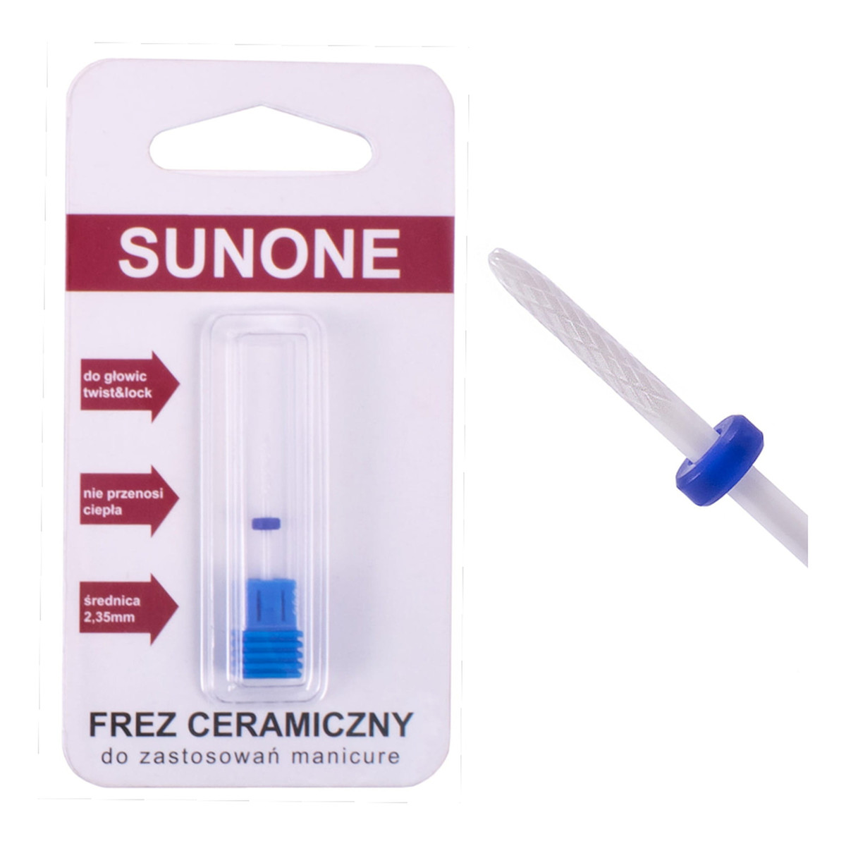 Sunone Frez ceramiczny szczelinowy średni CSZ2