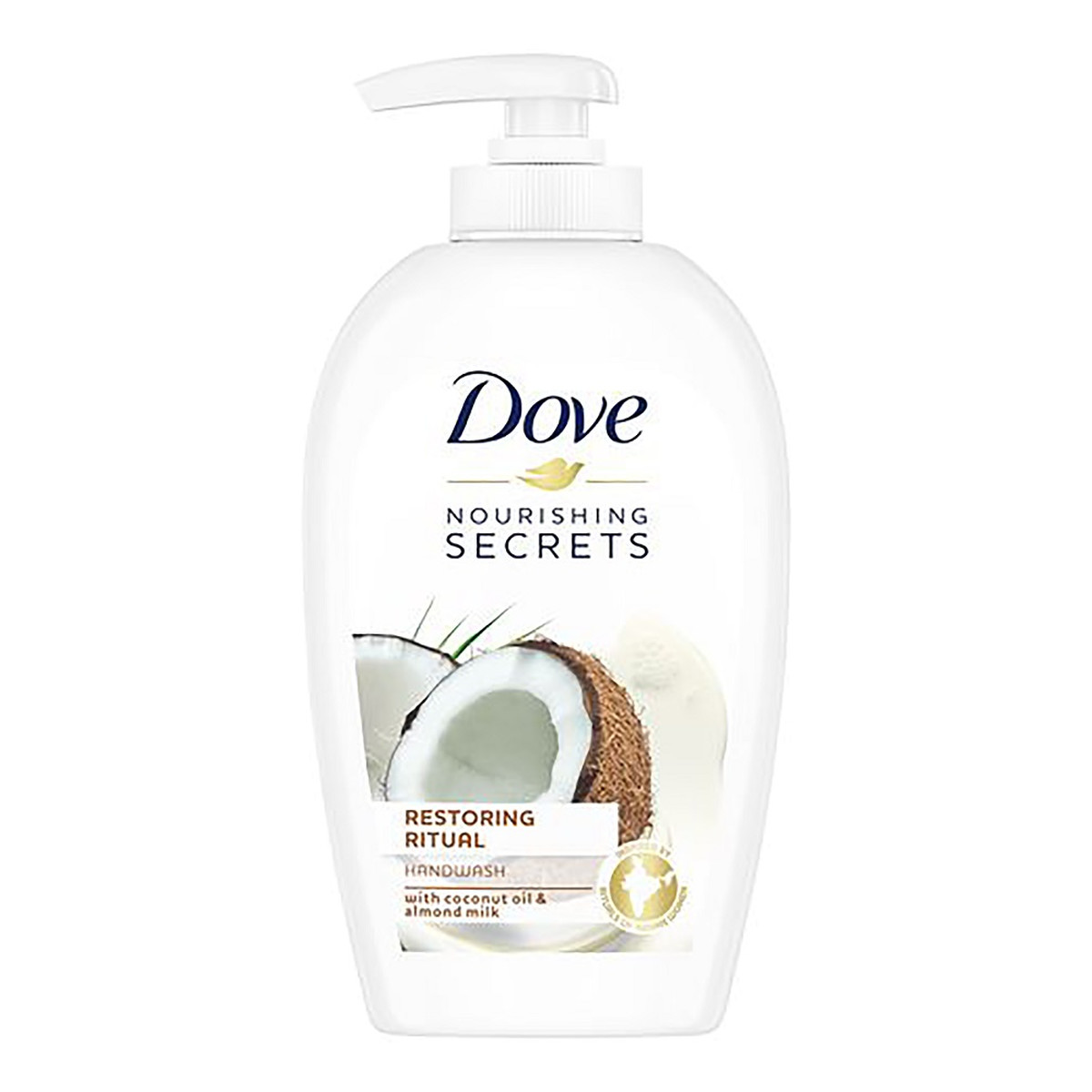 Dove Nourishing Secrets Restoring Ritual Mydło do rąk w płynie coconut oil & almond milk 250ml