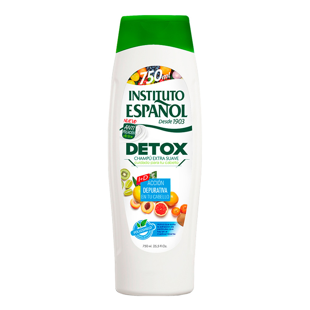 Instituto Espanol Detox oczyszczający szampon do włosów 750ml
