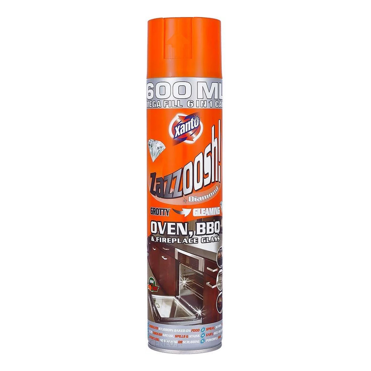 Xanto Pianka do czyszczenia piekarników, szyb kominowych i grilla 500ml