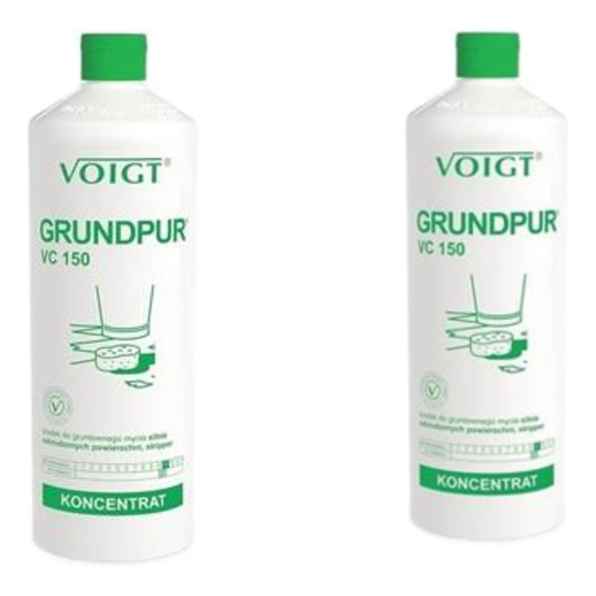 Voigt Grundpur Środek Do Gruntownego Mycia Silnie Zabrudzonych Powierzchni VC150 2x1L