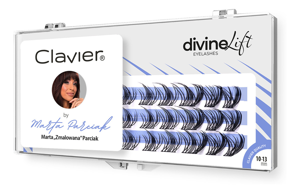 kępki rzęs – natychmiastowy lifting i zagęszczenie 10-13mm