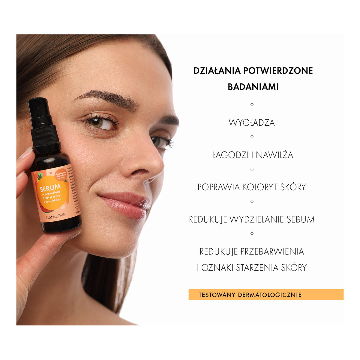 Lullalove Serum poprawiające koloryt skóry z bakuchiolem 30ml