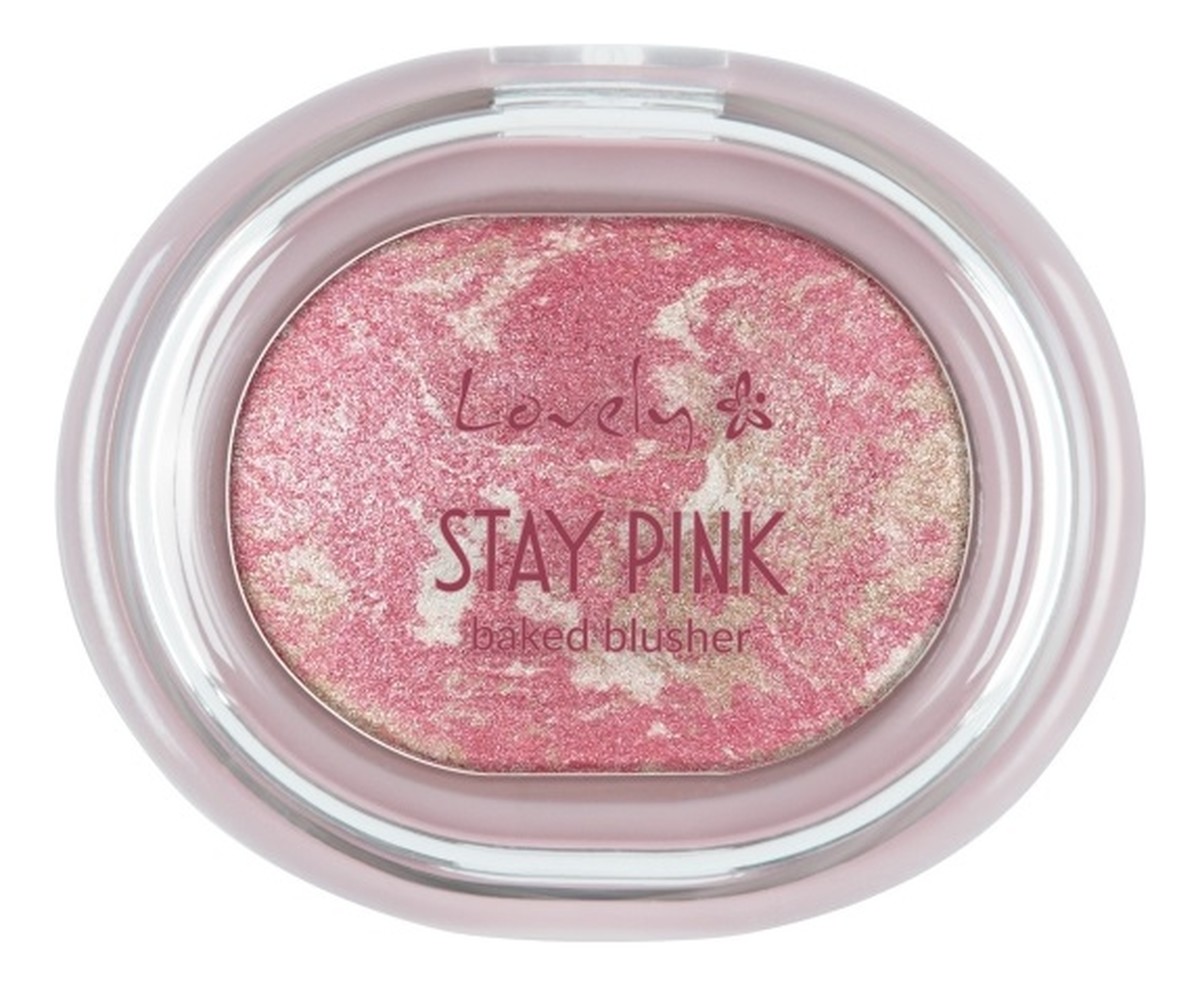 Stay pink baked blusher wypiekany róż do policzków