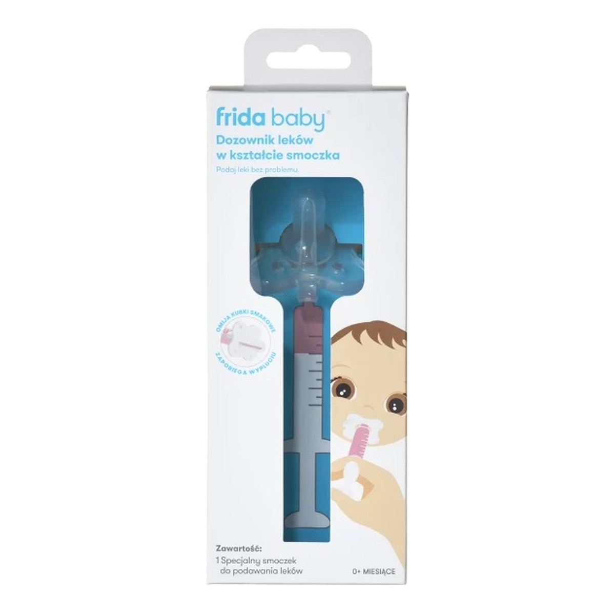 Frida Baby Dozownik leków w kształcie smoczka