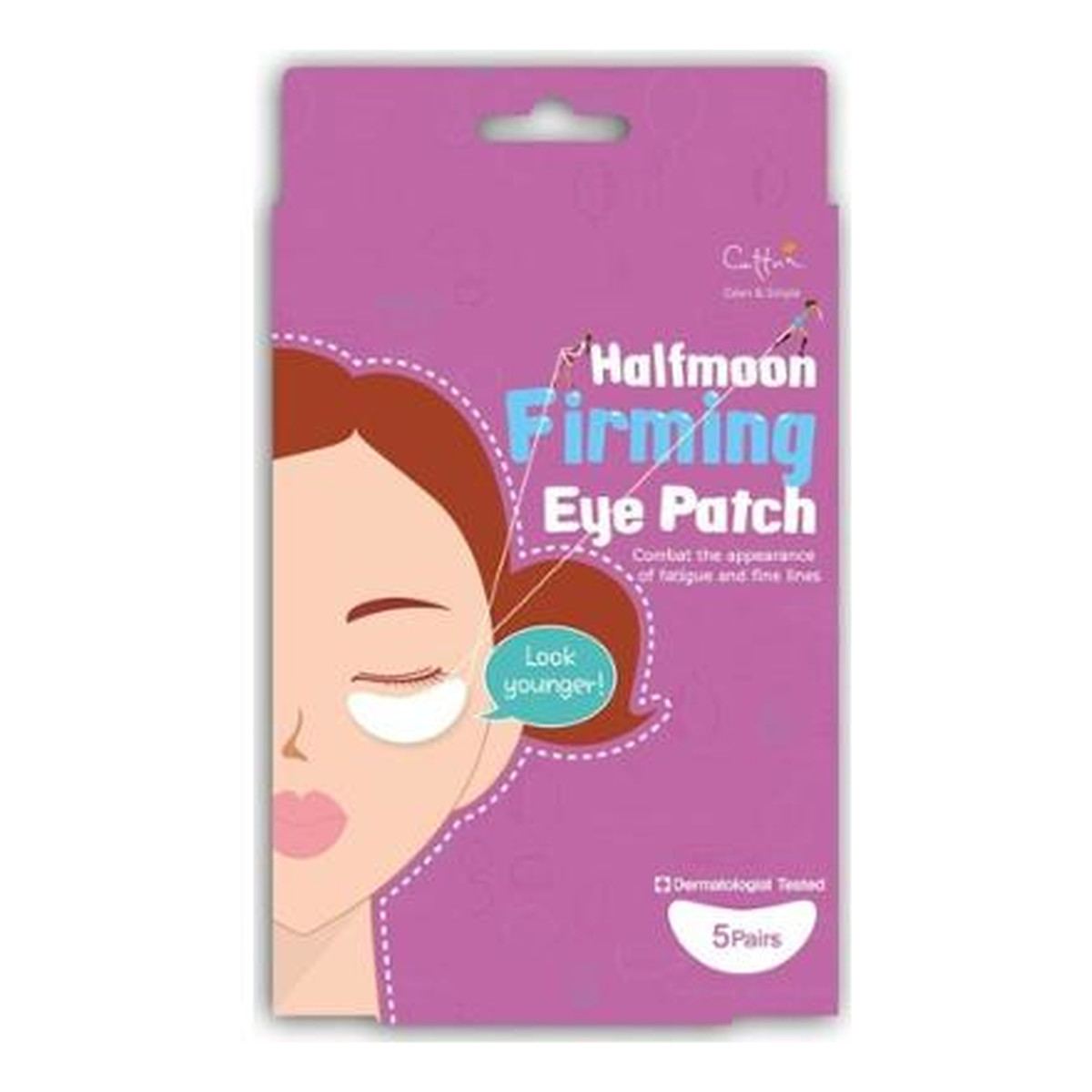 Cettua Halfmoon Firming Eye Patch 10 ujędrniających plastrów pod oczy