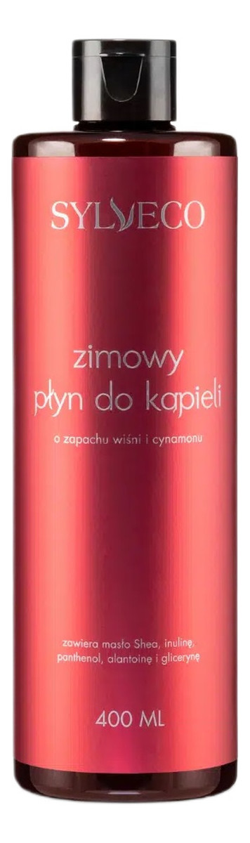 Zimowy płyn do kąpieli wiśnia cynamon